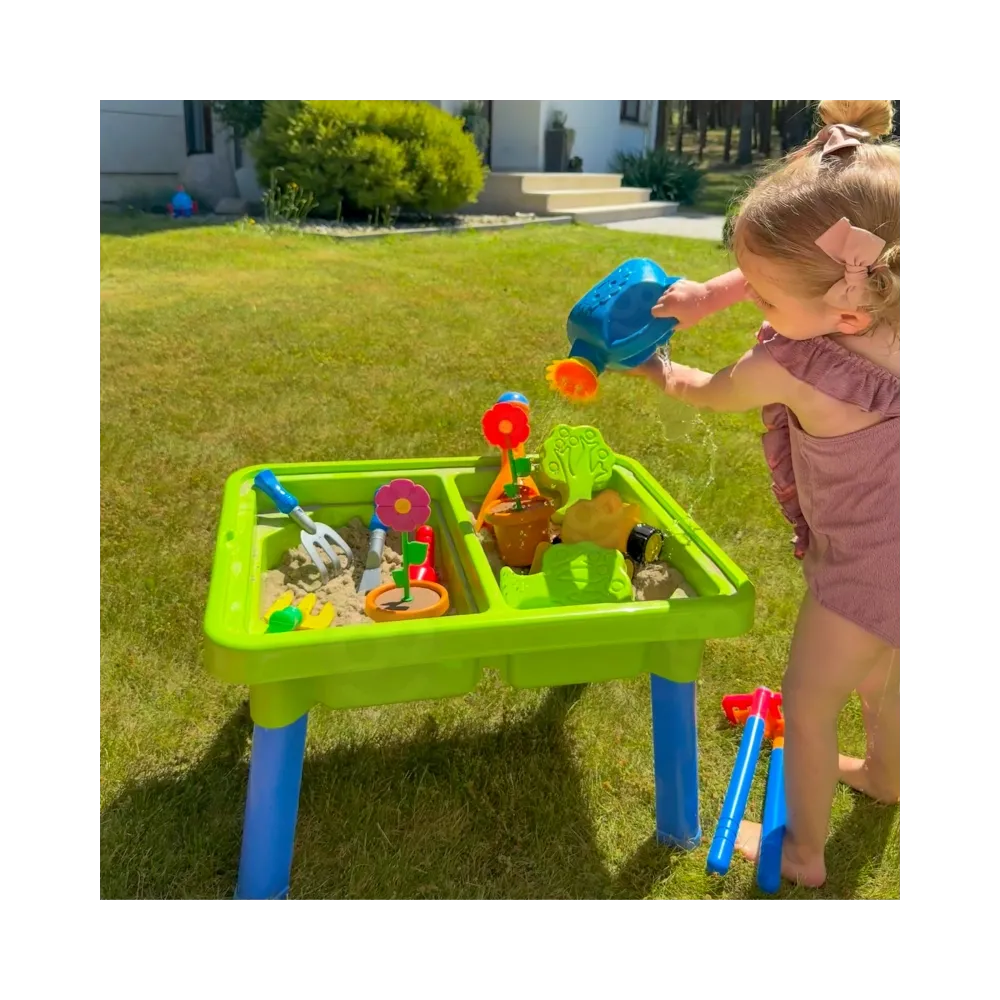 WOOPIE Stolik Wodny 2w1 Piaskownica 13 Akc.