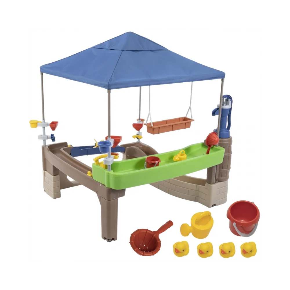 STEP2 Wodne Centrum Zabawy Pompą i Baldachimem Pump & Splash Shady Oasis