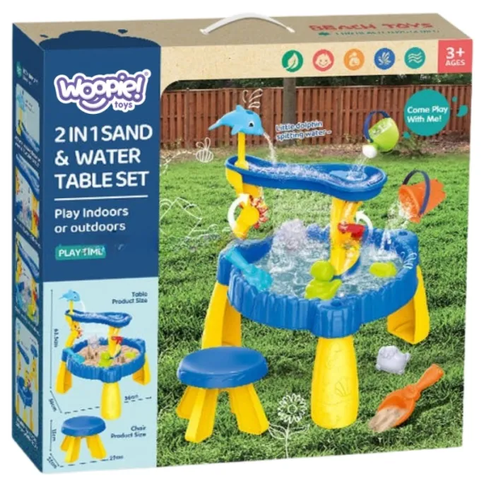 Zabawka wodna z piaskiem dla małych odkrywców