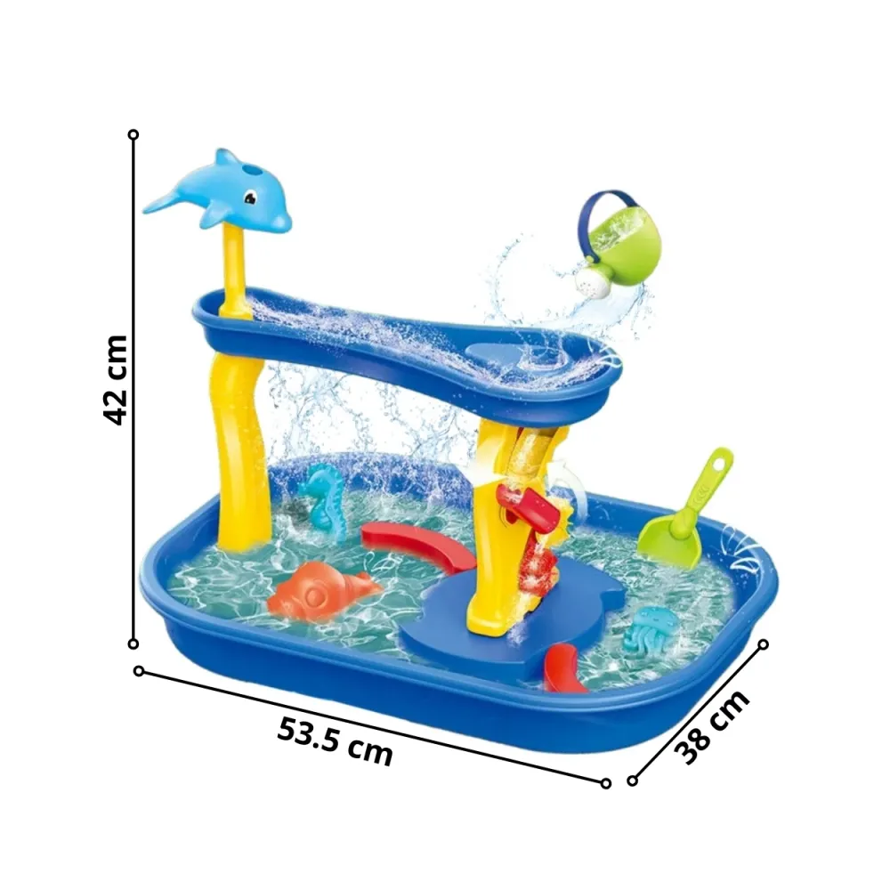 WOOPIE Stolik Wodny Wodospad Delfinek 11el.