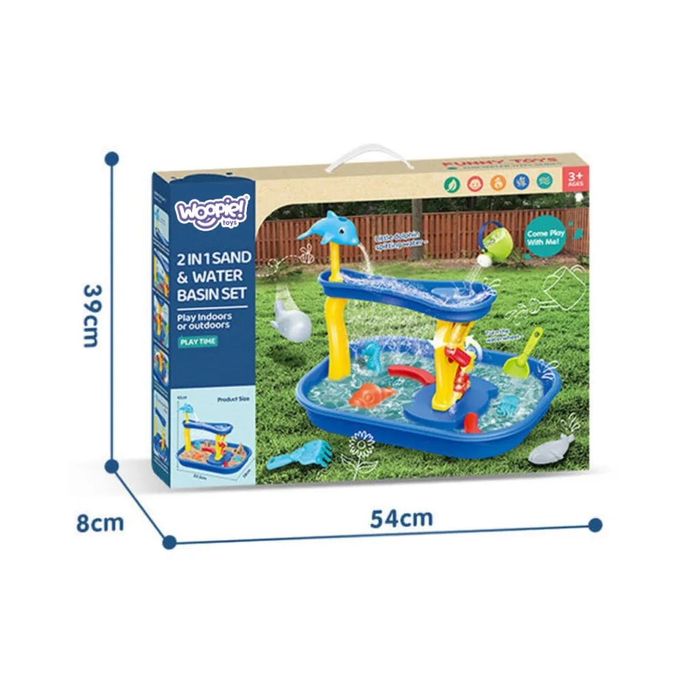 WOOPIE Stolik Wodny Wodospad Delfinek 11el.