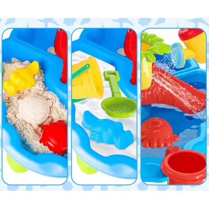 Atrakcyjny zestaw do zabawy na plaży lub balkonie