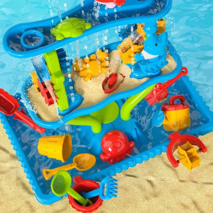 Modułowy stolik wodny idealny do ogrodu i na taras