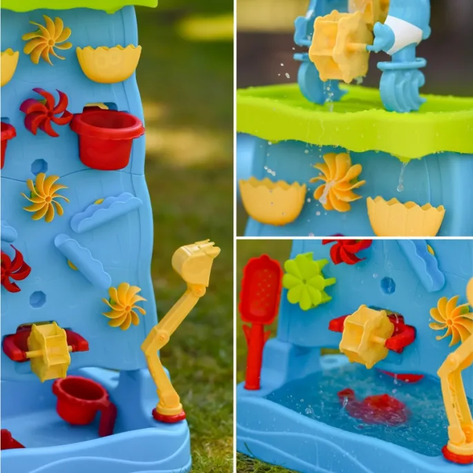 Ścianka wodna WOOPIE Wodospad XXL w akcji