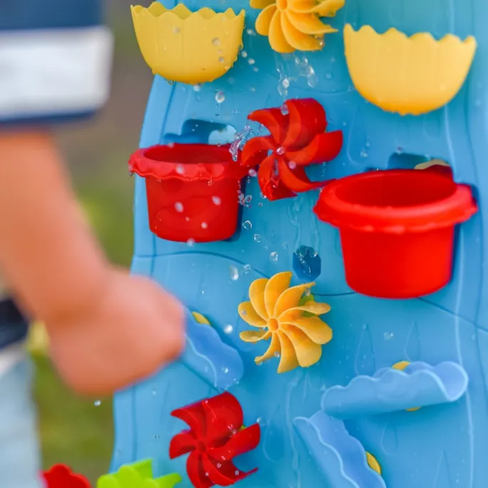 Elementy zestawu WOOPIE Wodospad XXL do zabawy