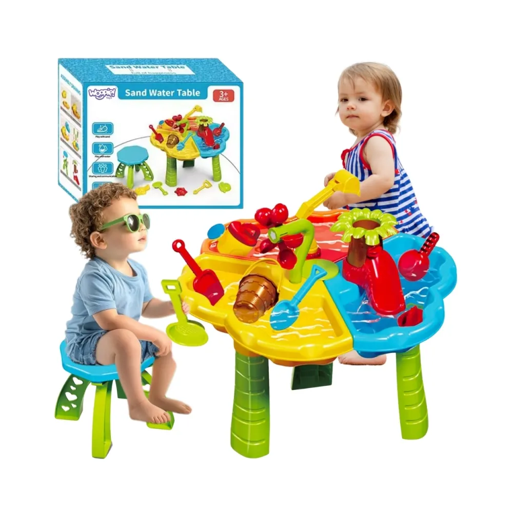 WOOPIE Stolik Wodny z Krzesełkiem 2w1 Piaskownica