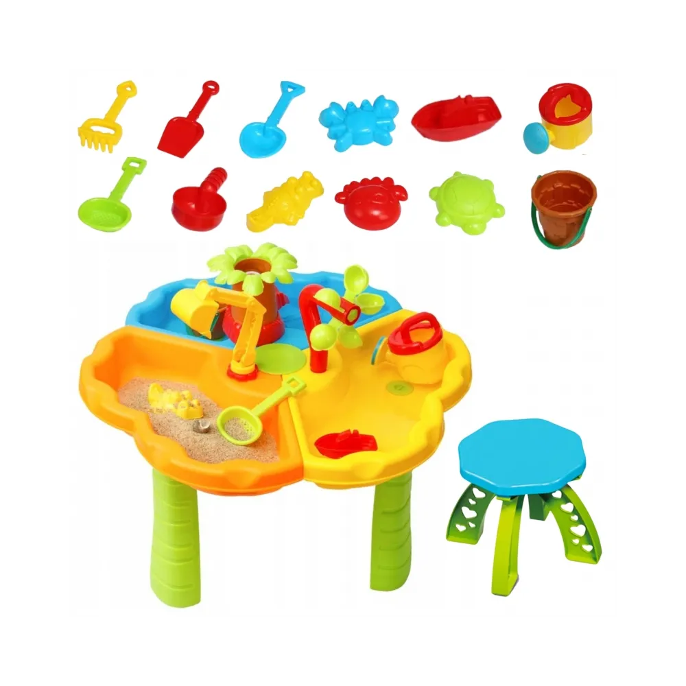 WOOPIE Stolik Wodny z Krzesełkiem 2w1 Piaskownica