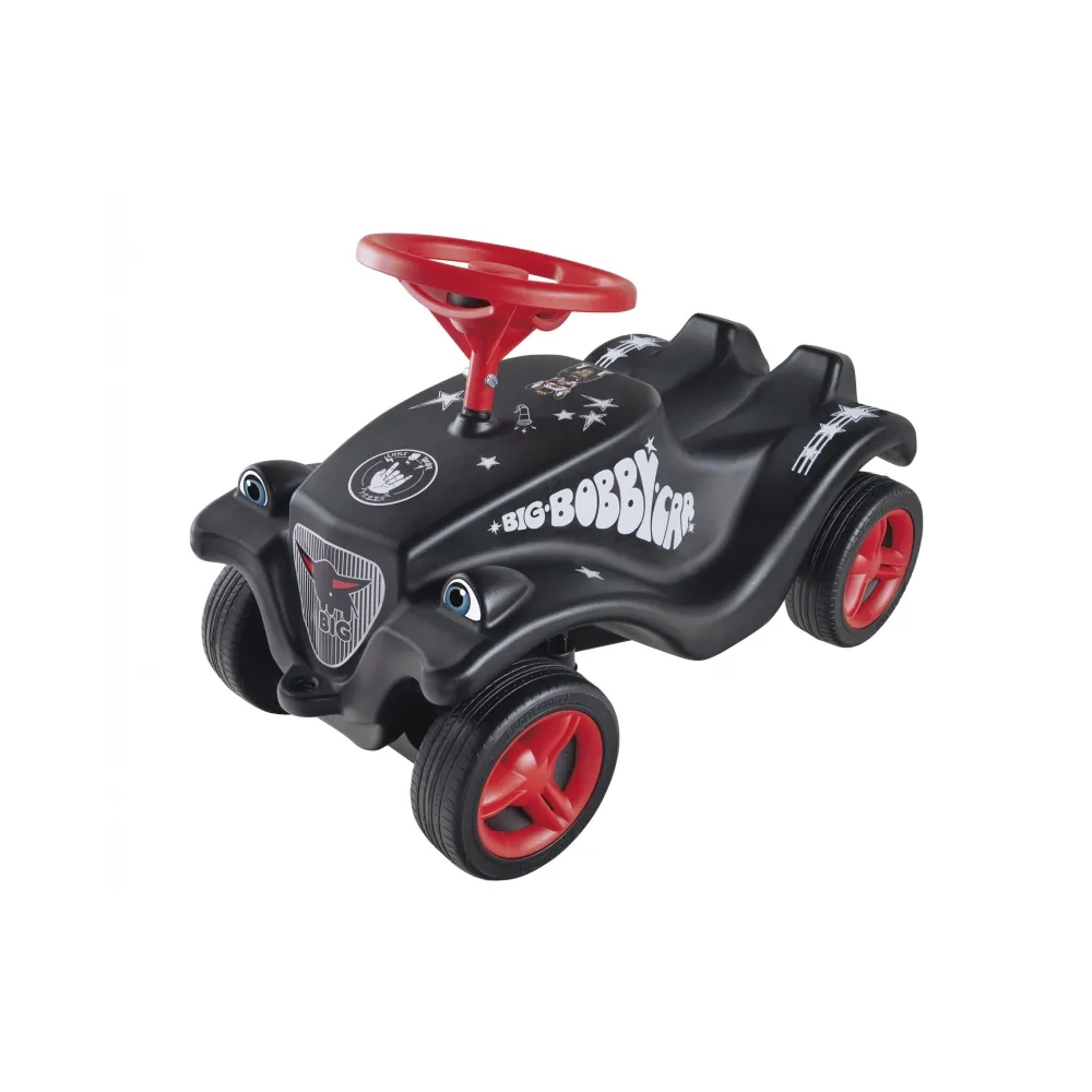 BIG Rock’N’Roll jeździk w kolorze czarno-czerwonym