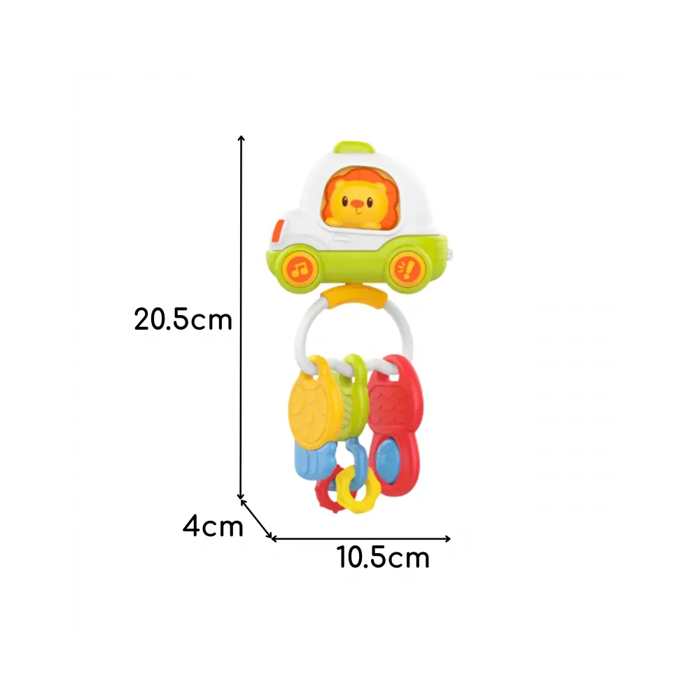 Woopie Baby Zabawka Interaktywna Pilot Samochodzik z Kluczykami Grzechotka Gryzak