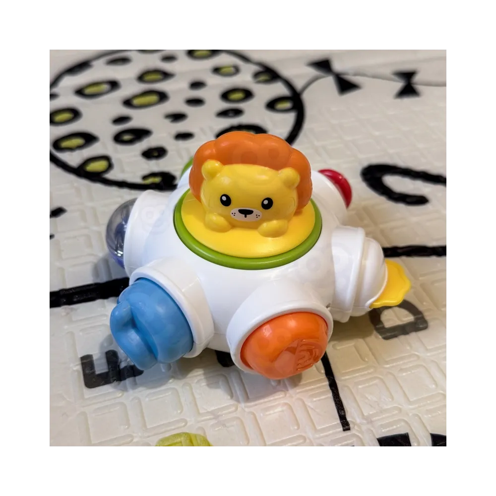 WOOPIE BABY Kosmiczna Rakieta Aktywności - Edukacyjna Kostka Sensoryczna 18m+