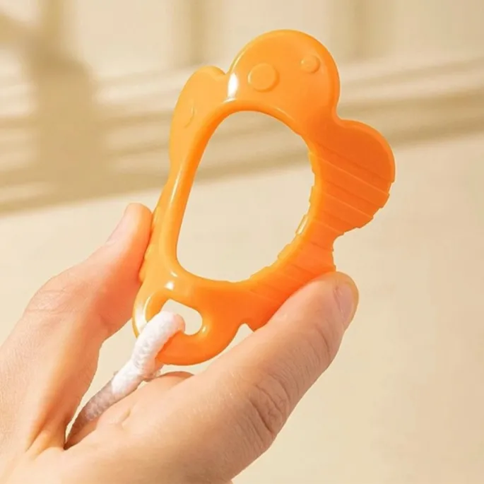 Stymulująca przytulanka wspierająca rozwój sensoryczny.