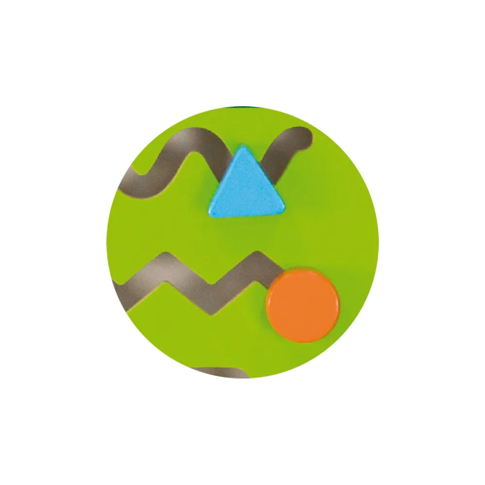 VIGA Tablica Edukacyjna Manipulacyjna Sensoryczna Drewniana Krokodyl Certyfikat FSC Montessori