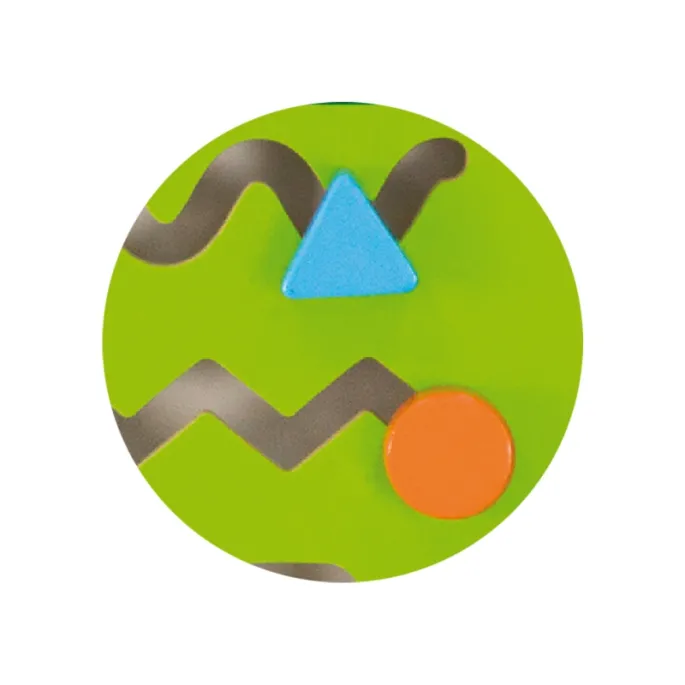 Puzzle z grafiką zwierząt na tablicy edukacyjnej krokodyl