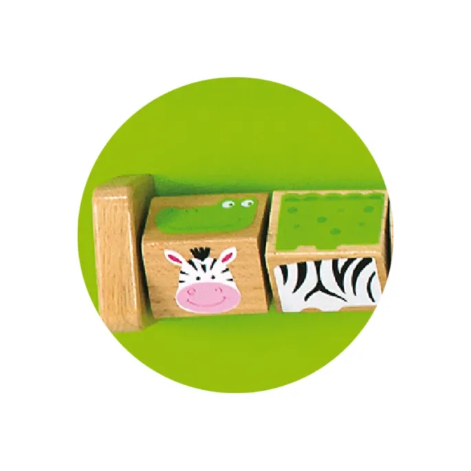 Zabawka Montessori wykonana z certyfikowanego drewna