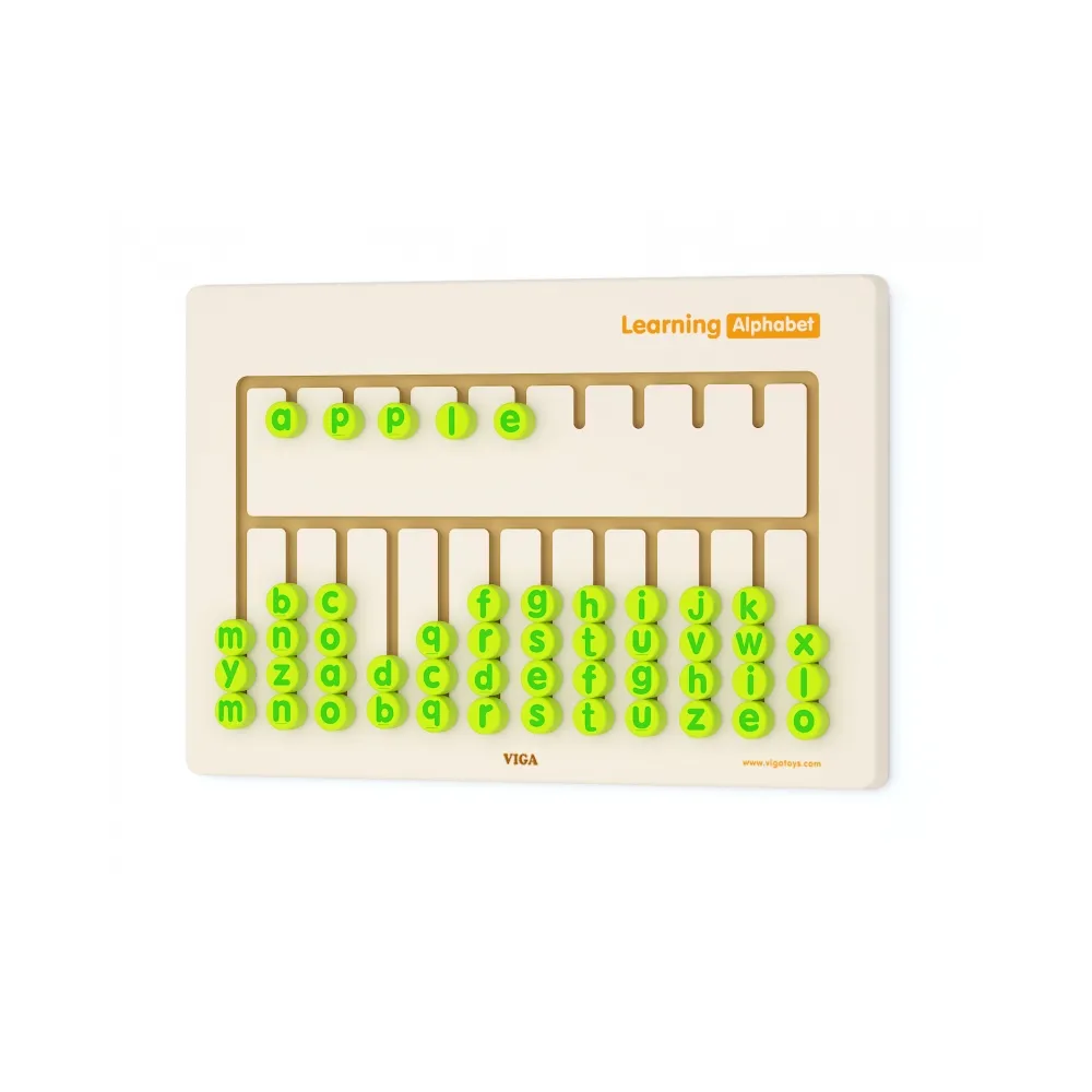 Viga Toys Tablica Sensoryczna Nauka Alfabetu