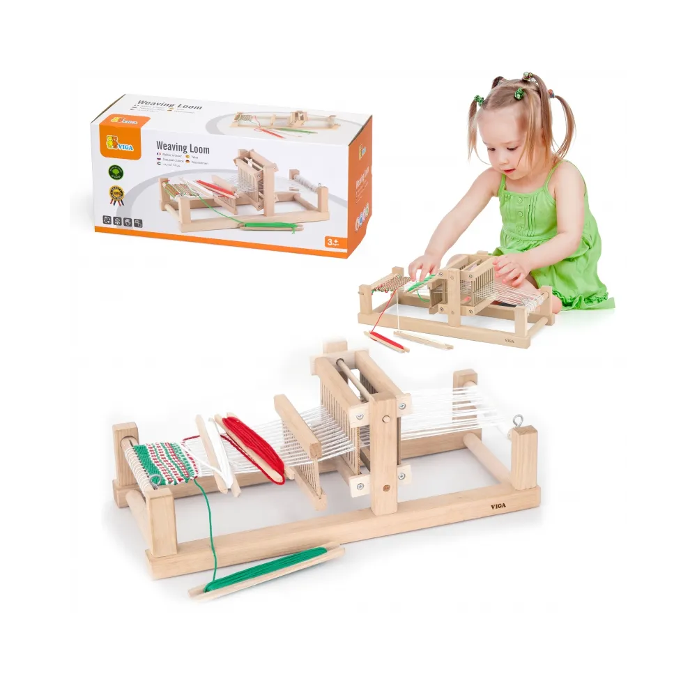 VIGA Krosno Tkackie Warsztat Tkacki Drewniany Certyfikat FSC