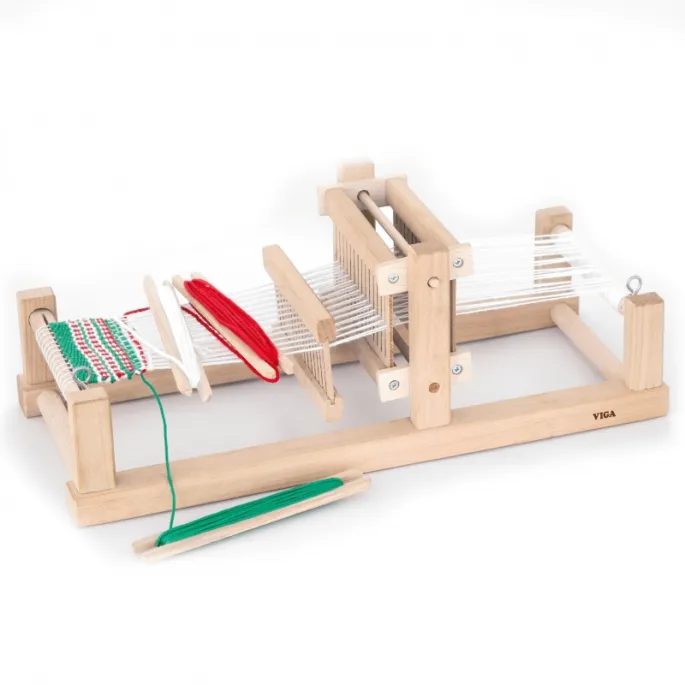 Wysokiej jakości krosno tkackie rozwijające zdolności manualne.