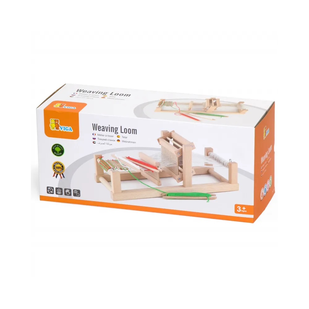VIGA Krosno Tkackie Warsztat Tkacki Drewniany Certyfikat FSC