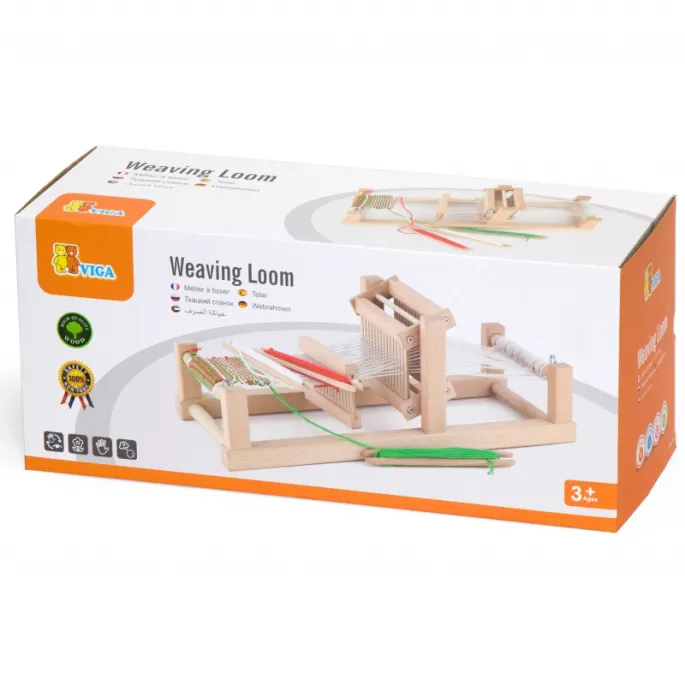 Zestaw tkacki od Viga, który rozwija wyobraźnię i cierpliwość.