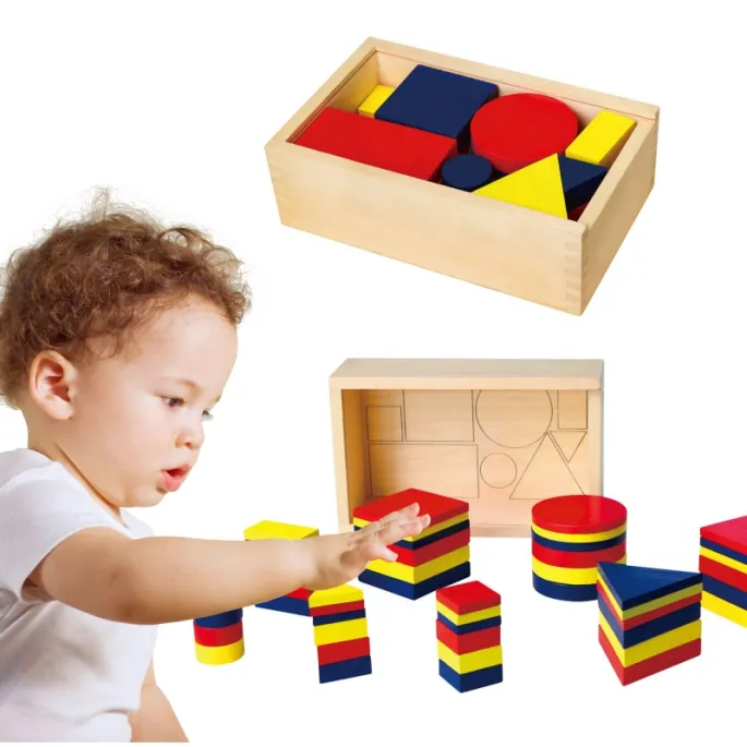 Zestaw kreatywnych klocków do zabawy