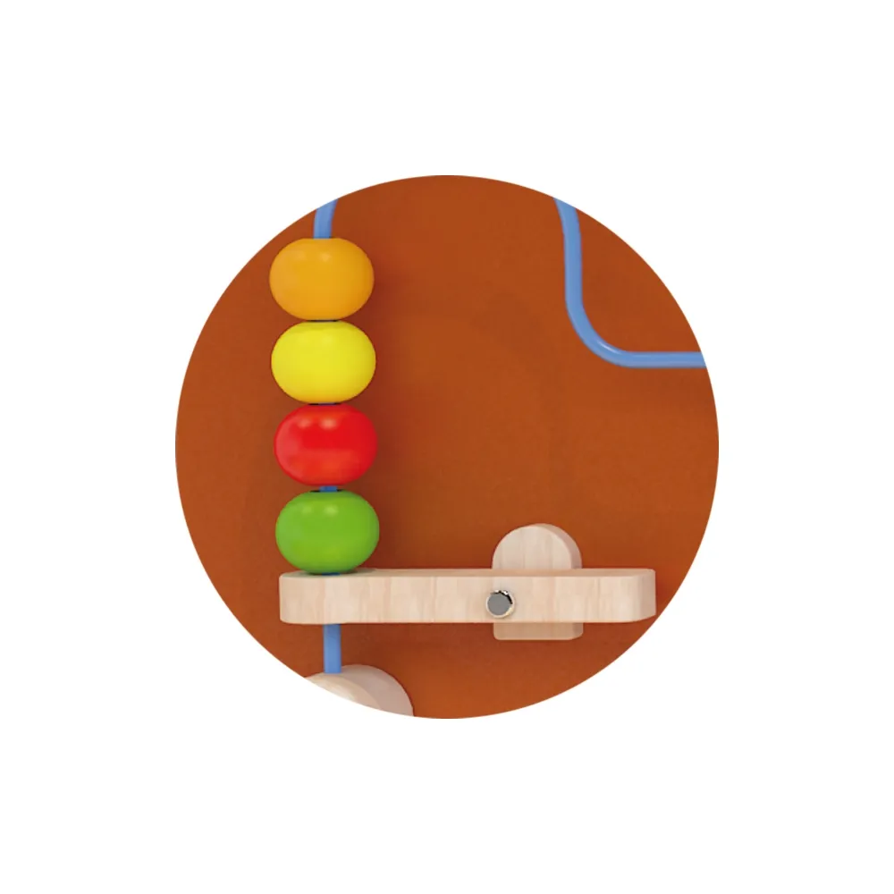 VIGA Drewniana Tablica Manipulacyjna Konik Certyfikat FSC Montessori
