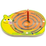 Viga Labirynt Magnetyczny Drewniana gra Śimak