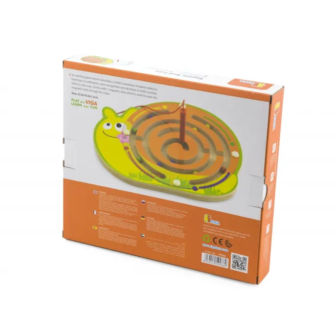 Interaktywna gra drewniana dla najmłodszych