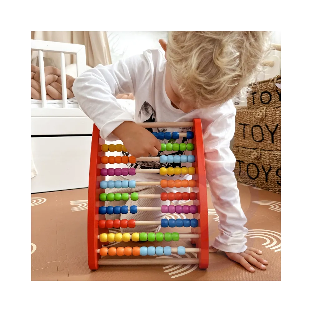 VIGA Drewniane Liczydło edukacyjne