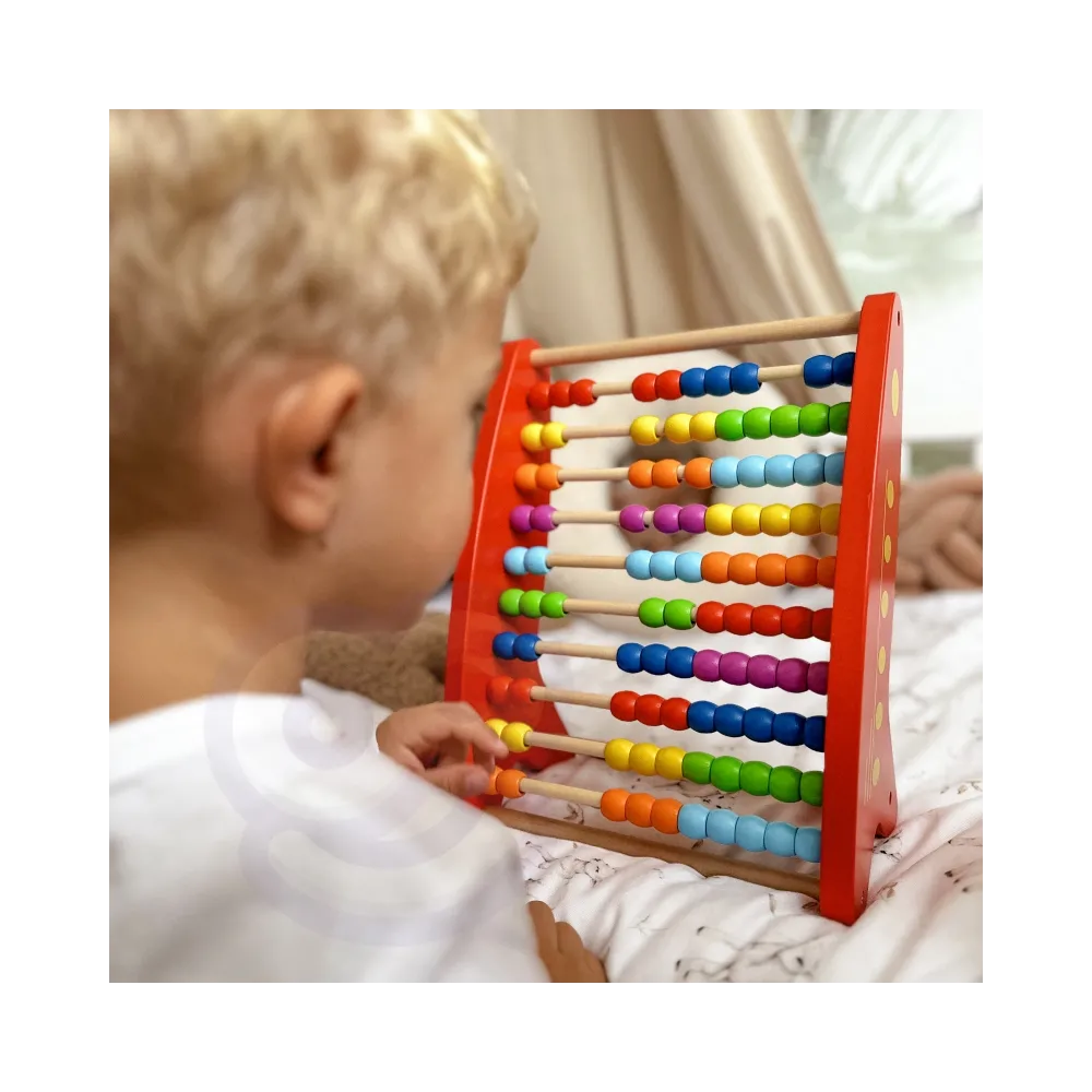 VIGA Drewniane Liczydło edukacyjne