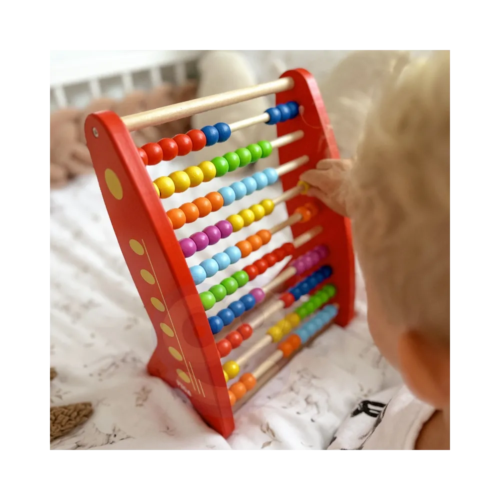 VIGA Drewniane Liczydło edukacyjne