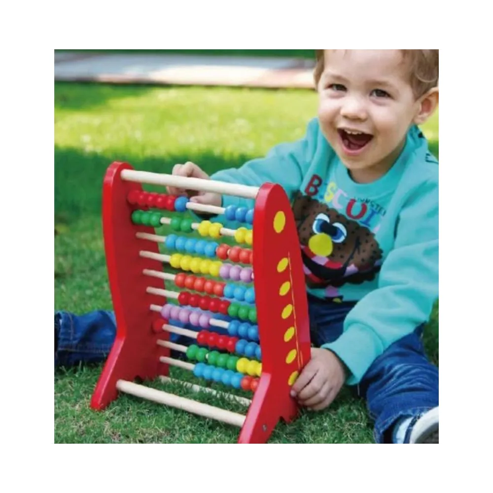 VIGA Drewniane Liczydło edukacyjne