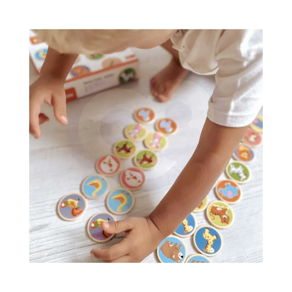 VIGA Gra Zapamiętywanie Memory Zwierzątka