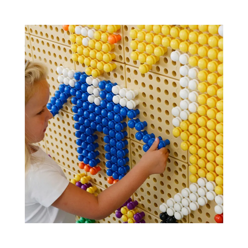 MASTERKIDZ Kolorowe Kołeczki Do Tablicy Naukowej 512 Sztuk 8 Kolorów