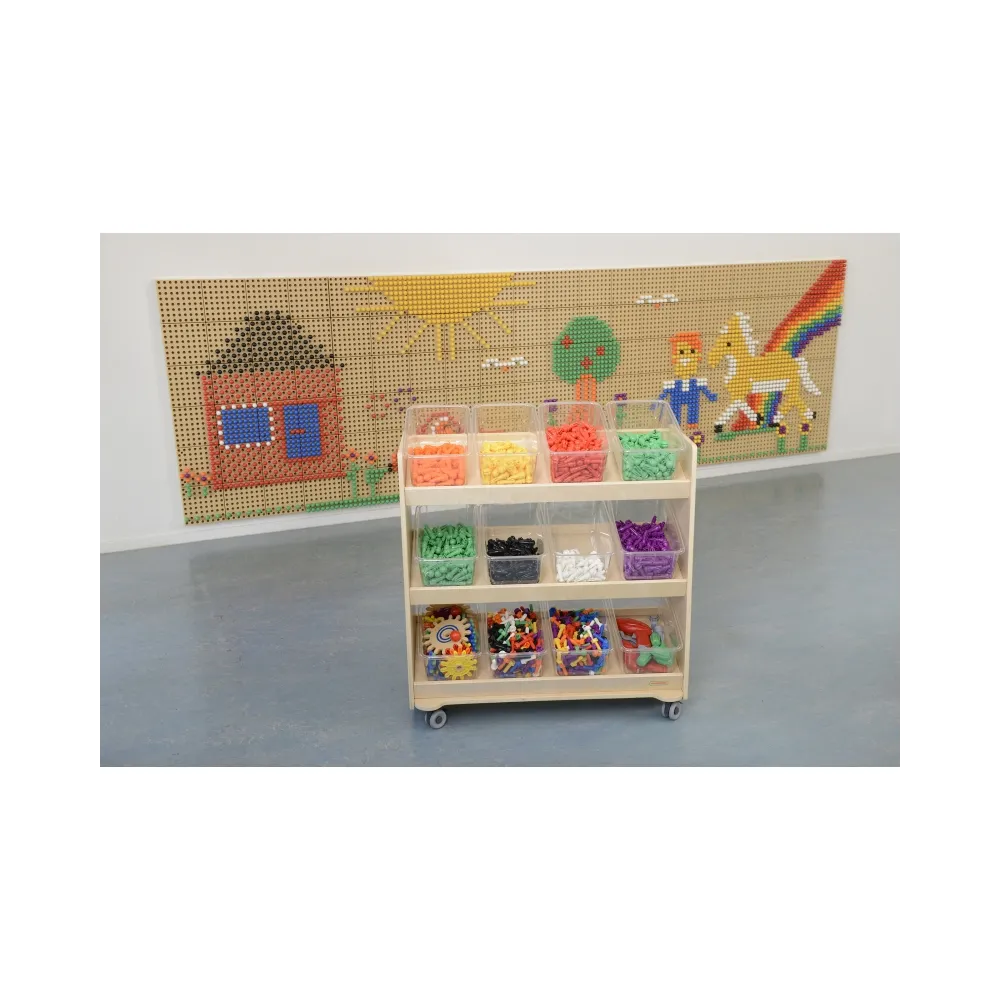 MASTERKIDZ Kolorowe Kołeczki Do Tablicy Naukowej 512 Sztuk 8 Kolorów