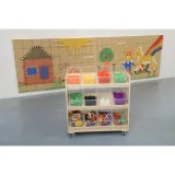 MASTERKIDZ Kolorowe Kołeczki Do Tablicy Naukowej 512 Sztuk 8 Kolorów