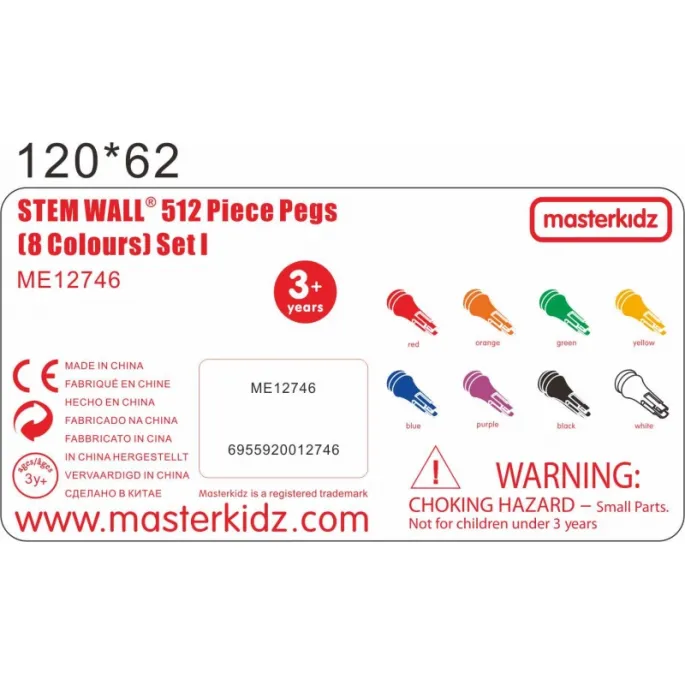 Twórcze zestawienie kołeczków do tablic STEM