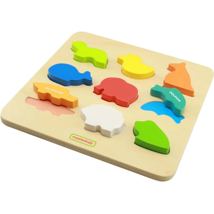 Solidna drewniana zabawka dla przedszkoli i domów