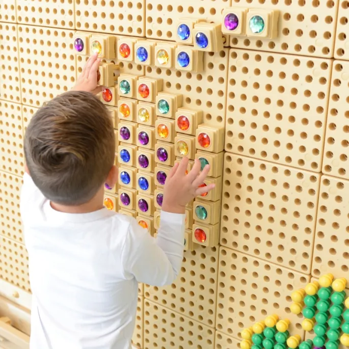 Diamentowe klocki MASTERKIDZ do ozdabiania tablic naukowych