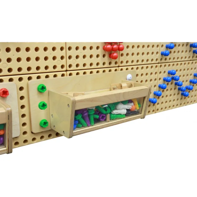 Ekologiczny pojemnik na akcesoria do zabawy dzieci