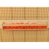 MASTERKIDZ Drewniany Pojemniczek Przezroczysta Ścianka 80 cm do Tablic Naukowo-Kreatywnych STEM