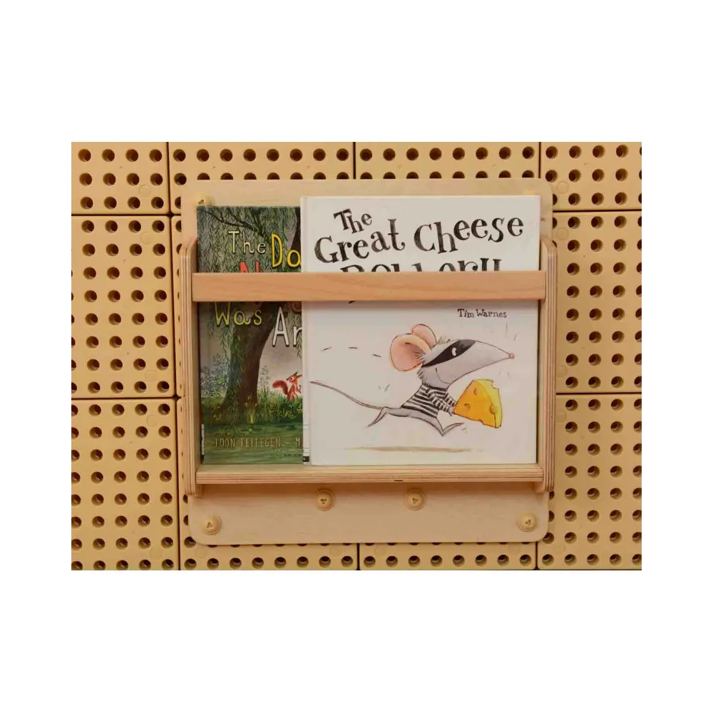 MASTERKIDZ Drewniana Kasetka Na Przedmioty 40 cm - Tablica Naukowo-Kreatywna STEM