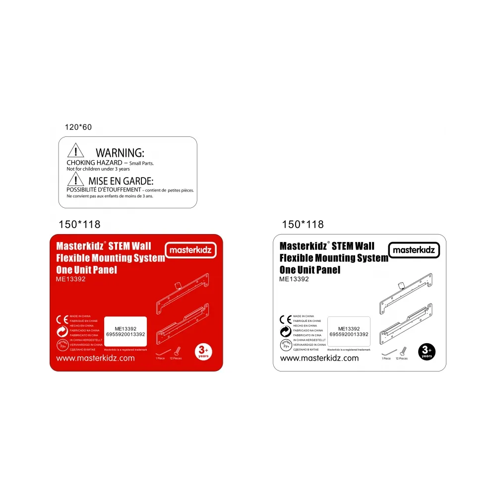 MASTERKIDZ STEM- System Montażowy Flex Do Tablic Edukacyjnych