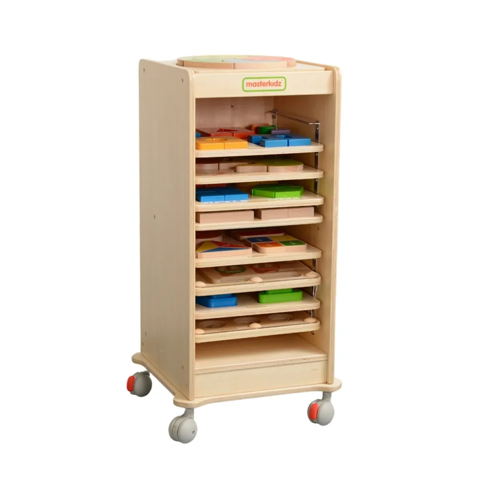 MASTERKIDZ Szafka Do Przechowywania Tabliczek Edukacyjnych