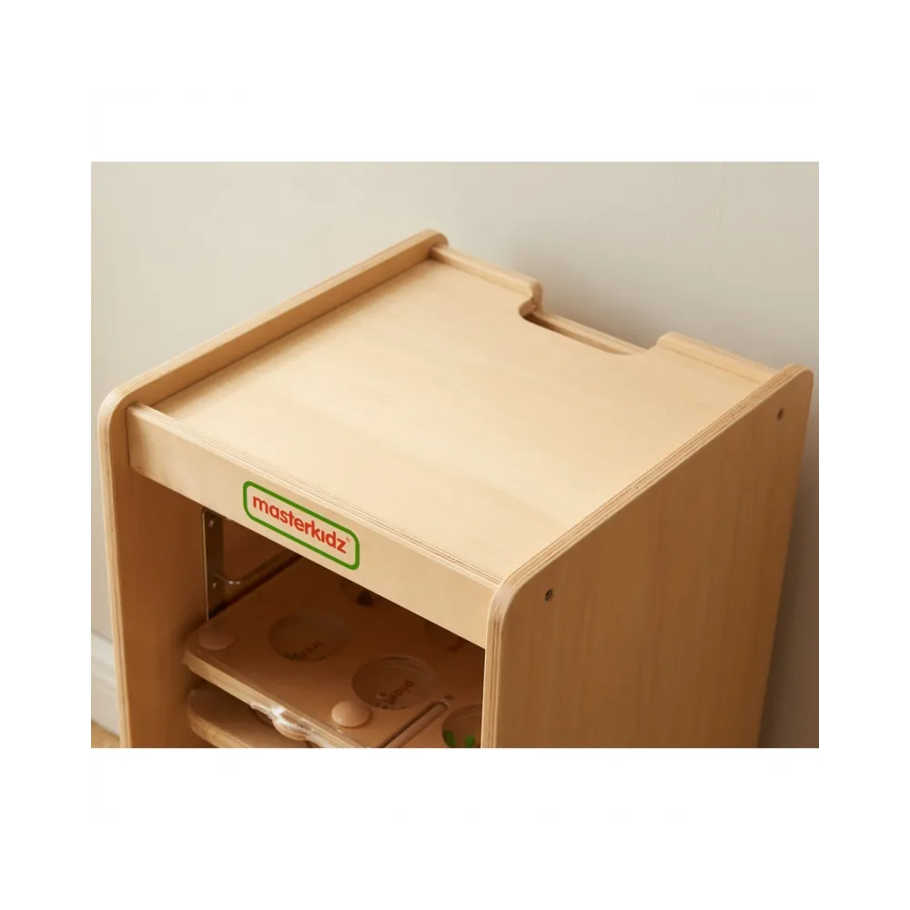 MASTERKIDZ Szafka Do Przechowywania Tabliczek Edukacyjnych