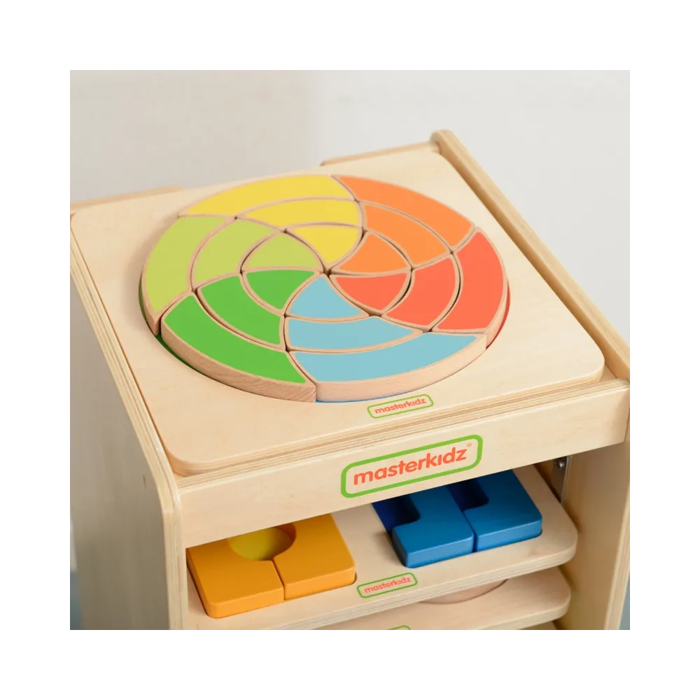 MASTERKIDZ Szafka Do Przechowywania Tabliczek Edukacyjnych