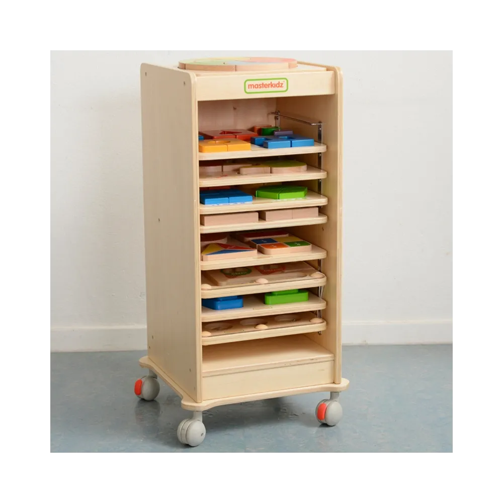 MASTERKIDZ Szafka Do Przechowywania Tabliczek Edukacyjnych