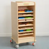 MASTERKIDZ Szafka Do Przechowywania Tabliczek Edukacyjnych