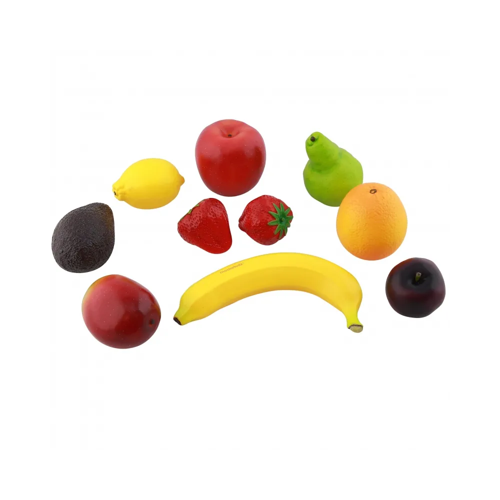 MASTERKIDZ Realistyczne Owoce Zestaw Do Kuchni 10 Elementów