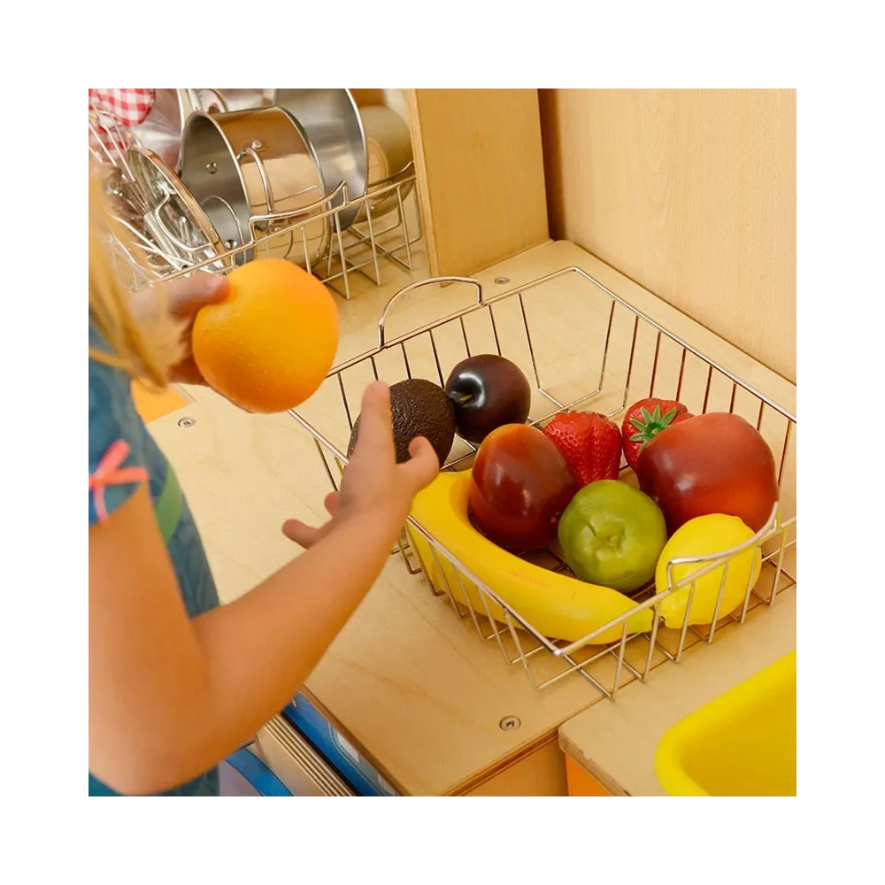 MASTERKIDZ Realistyczne Owoce Zestaw Do Kuchni 10 Elementów