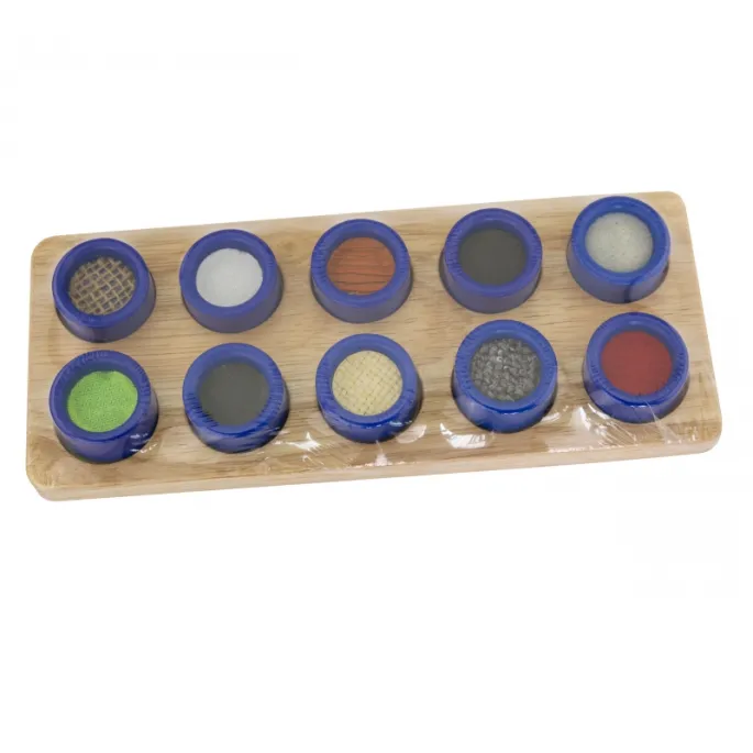 Zestaw z cylindrami w kolorach - idealny do zabawy i nauki.